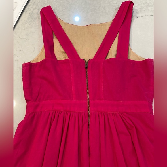 Bright Pink Cocktail Dress - Size 2 - Perfect for Summer - Picture 6 of 6